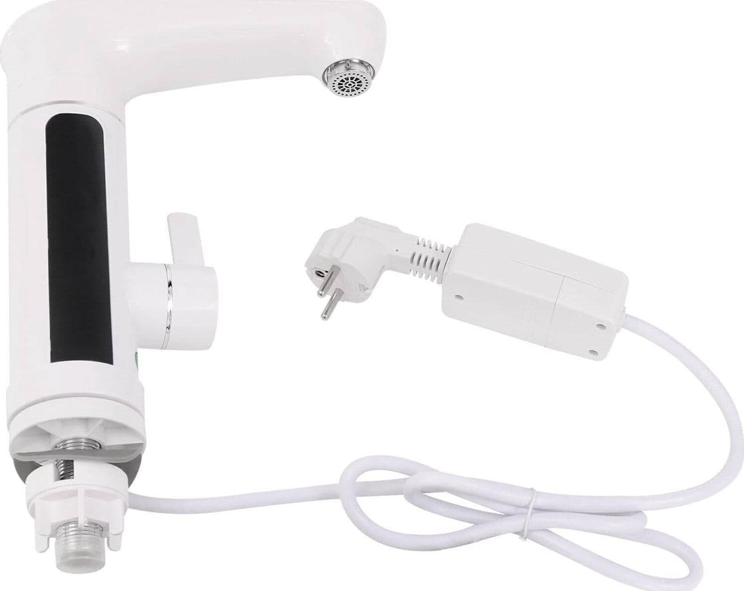 RUBINETTO MISCELATORE ELETTRICO CALDAIA ACQUA CALDA CON DISPLAY FO-J10 - 9