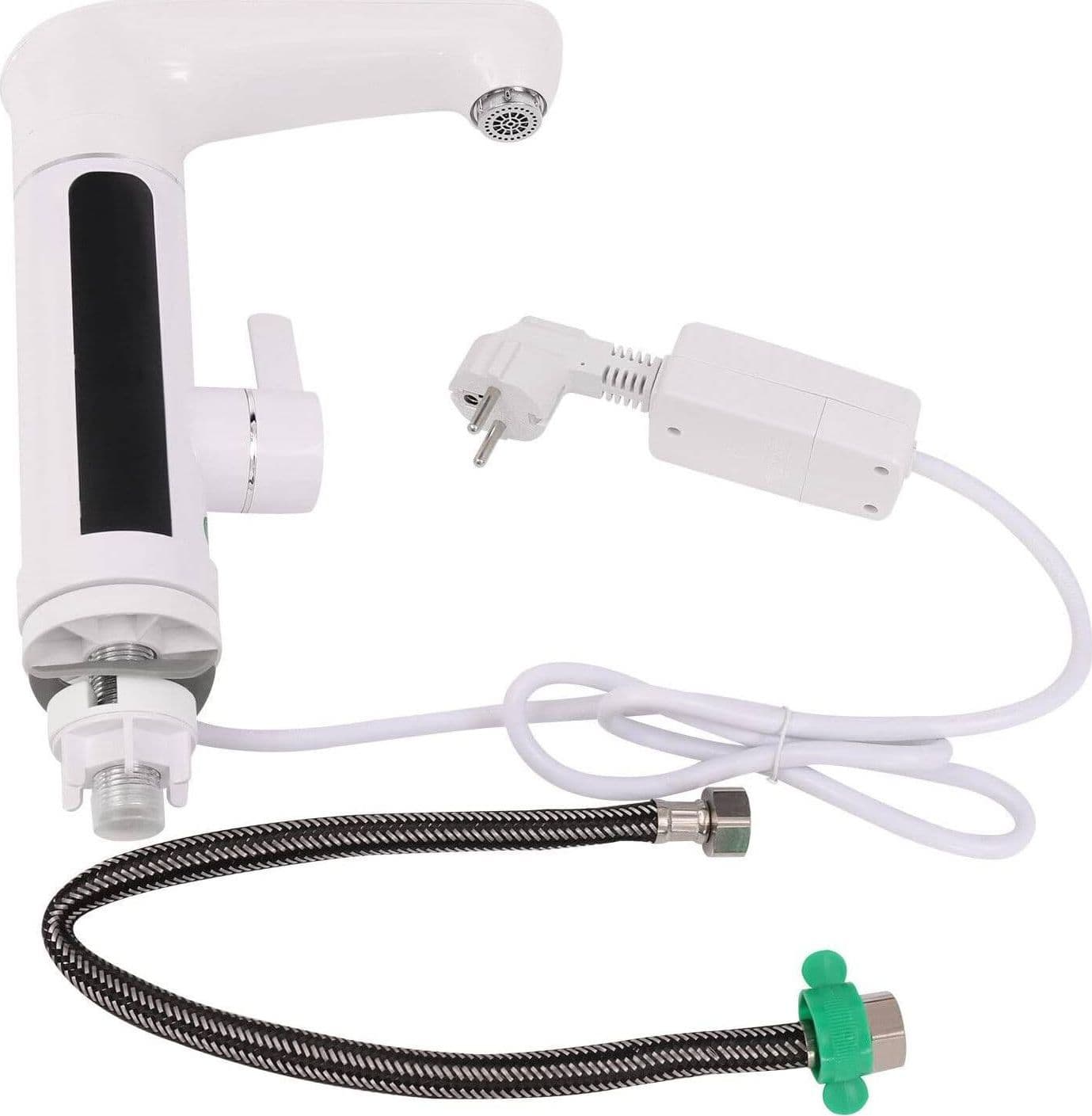 RUBINETTO MISCELATORE ELETTRICO CALDAIA ACQUA CALDA CON DISPLAY FO-J10 - 10