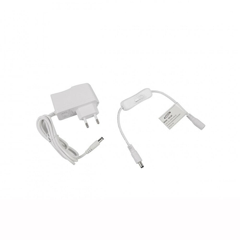 LAMPADA DA TAVOLO LED MODERNA A SPIRALE CURVA 12WATT LUCE DA COMODINO BIANCA D05 - 5