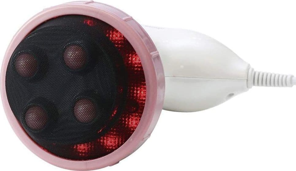 MASSAGGIATORE ANTICELLULITE VISO CORPO MASSAGGIO BODY SENSE ANTI CELLULITE ROSSO - 2