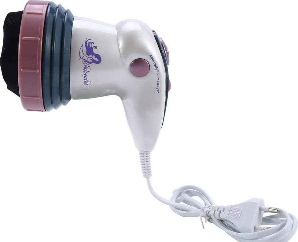 MASSAGGIATORE ANTICELLULITE VISO CORPO MASSAGGIO BODY SENSE ANTI CELLULITE ROSSO - 7