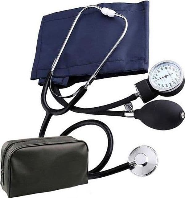 MISURATORE DI PRESSIONE A POMPA SFIGMOMANOMETRO DA BRACCIO PRESSIONE ARTERIOSA - 4