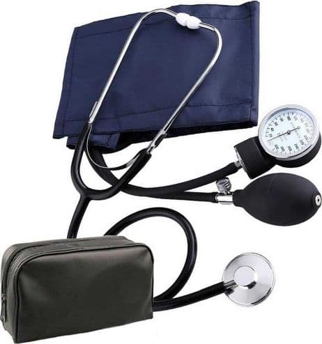 MISURATORE DI PRESSIONE A POMPA SFIGMOMANOMETRO DA BRACCIO PRESSIONE ARTERIOSA - 4
