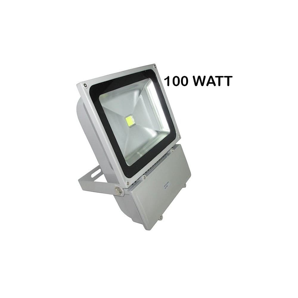 FARO LED SLIM FARETTO LUCE CALDA ALTA LUMINOSITA' 10W 20W 30W 50W 80W 100W IP66 - 9