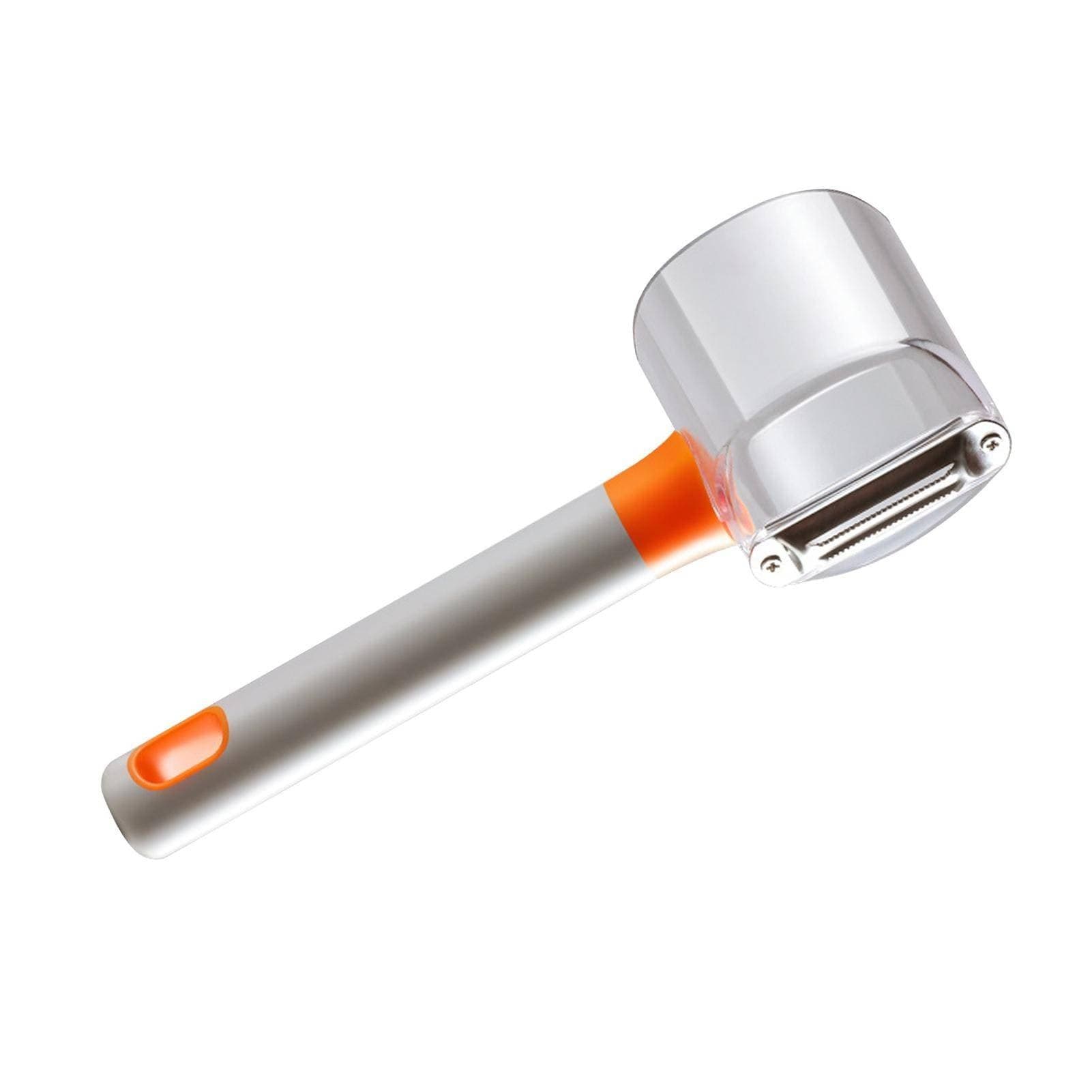 PELAPATATE PELA FRUTTA ORTAGGI CON LAMA E CONTENITORE ACCESSORIO DA CUCINA - 5