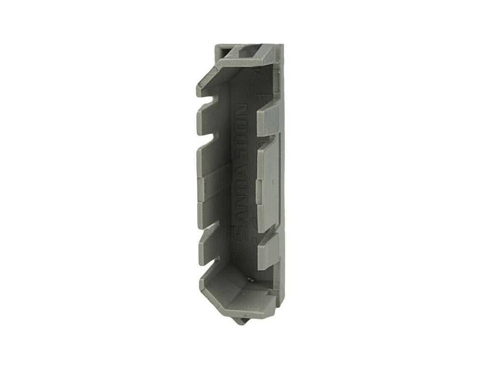 4 COPRITASTI COPRIFORO MEZZO MODULO SILVER COMPATIBILE BTICINO AXOLUTE - 3