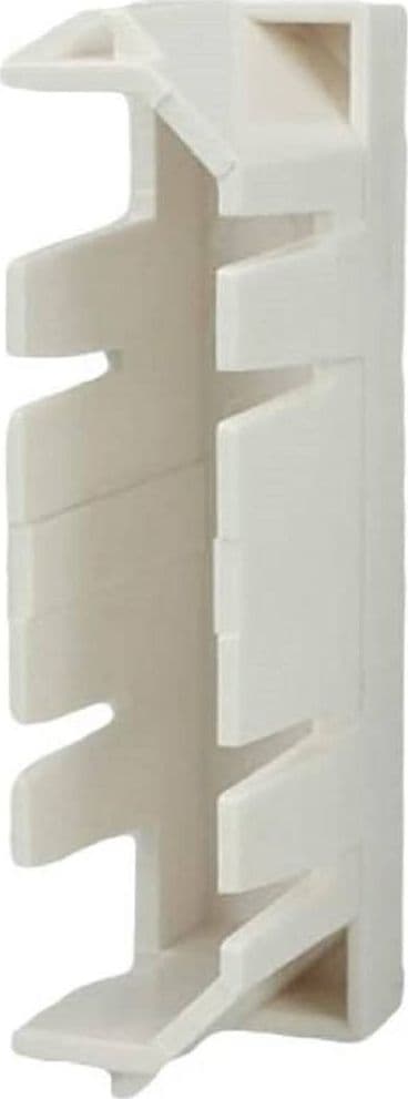 4 COPRITASTI COPRIFORO MEZZO MODULO BIANCO COMPATIBILE BTICINO AXOLUTE - 2