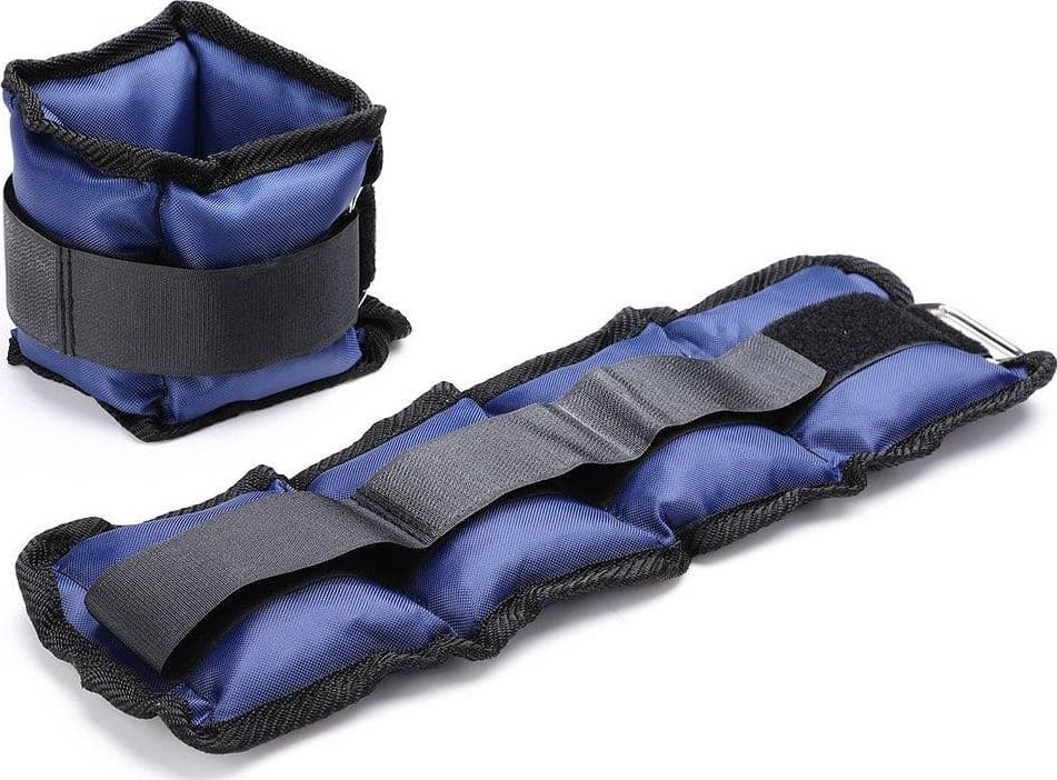 SET 4 PESI POLSI E CAVIGLIE 3 KG + 1 KG ALLENAMENTO PALESTRA AEROBICA FITNESS - 2