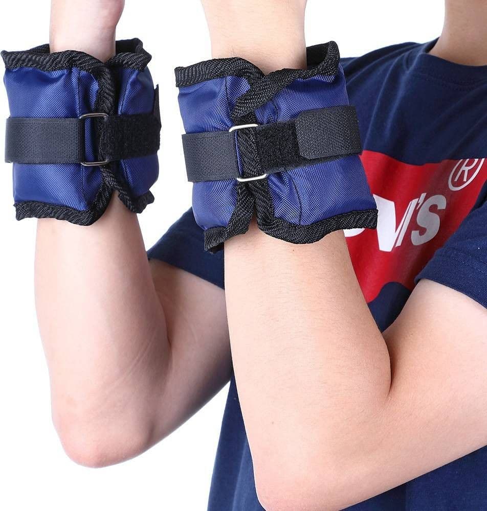 SET 4 PESI POLSI E CAVIGLIE 3 KG + 1 KG ALLENAMENTO PALESTRA AEROBICA FITNESS - 3