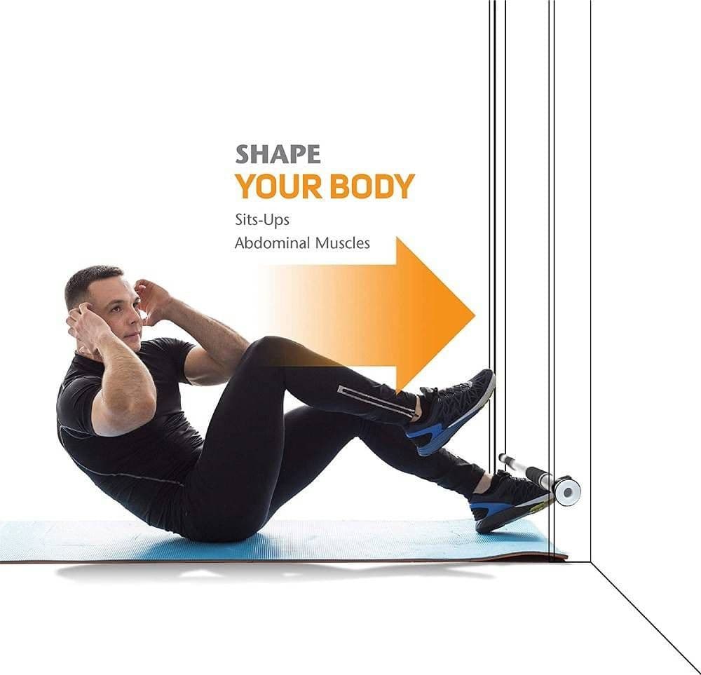 SET TRAINING SBARRA PER TRAZIONI ALLENARE MUSCOLI REGOLABILE PORTA DA 0,6 A 1 MT - 5
