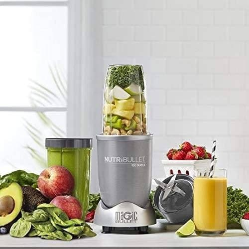 FRULLATORE MAGIC BULLET ROBOT 900 WATT CON KIT CENTRIFUGA TRITATUTTO ELETTRICO - 4