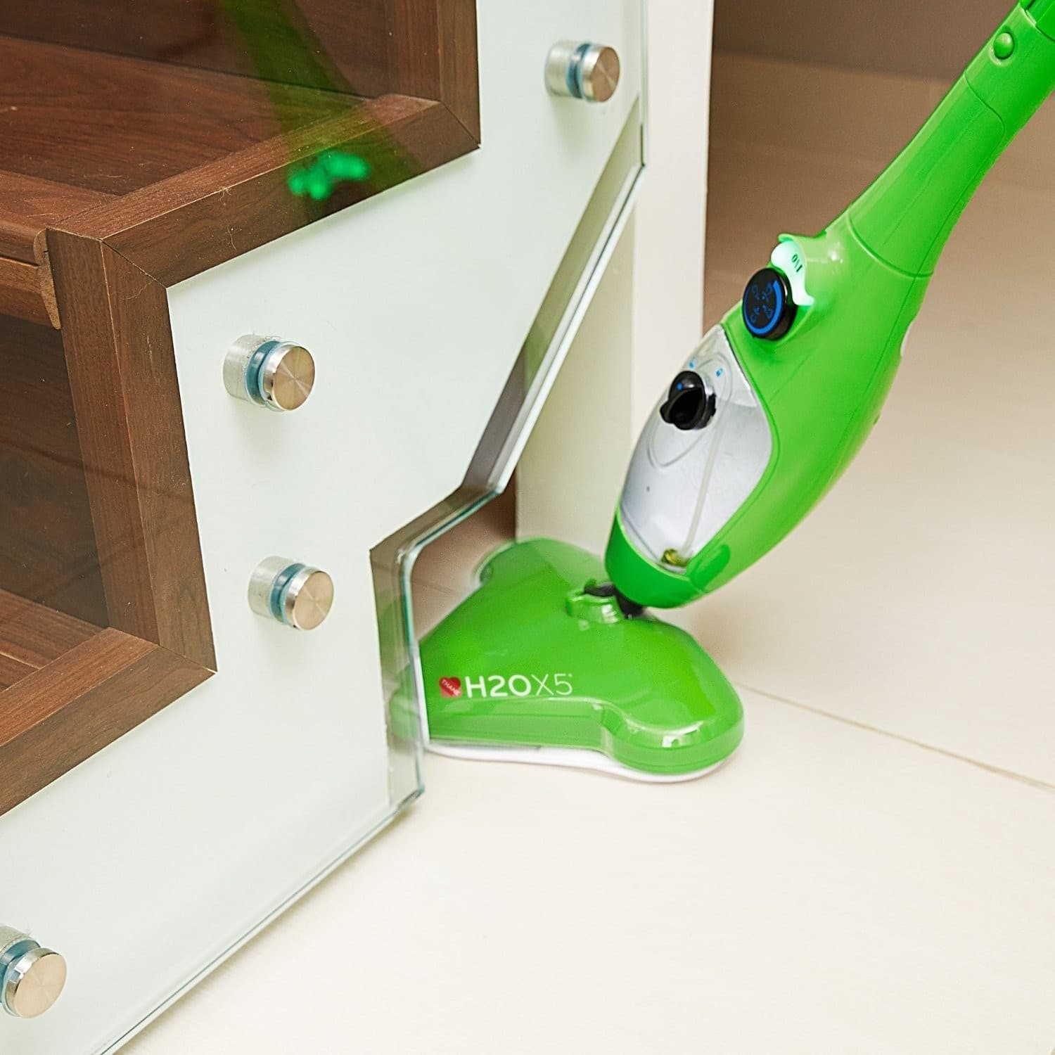 SCOPA ELETTRICA A VAPORE X5 STEAM MOP LAVA PAVIMENTI TAPPEZZERIA TAPPETI - 5
