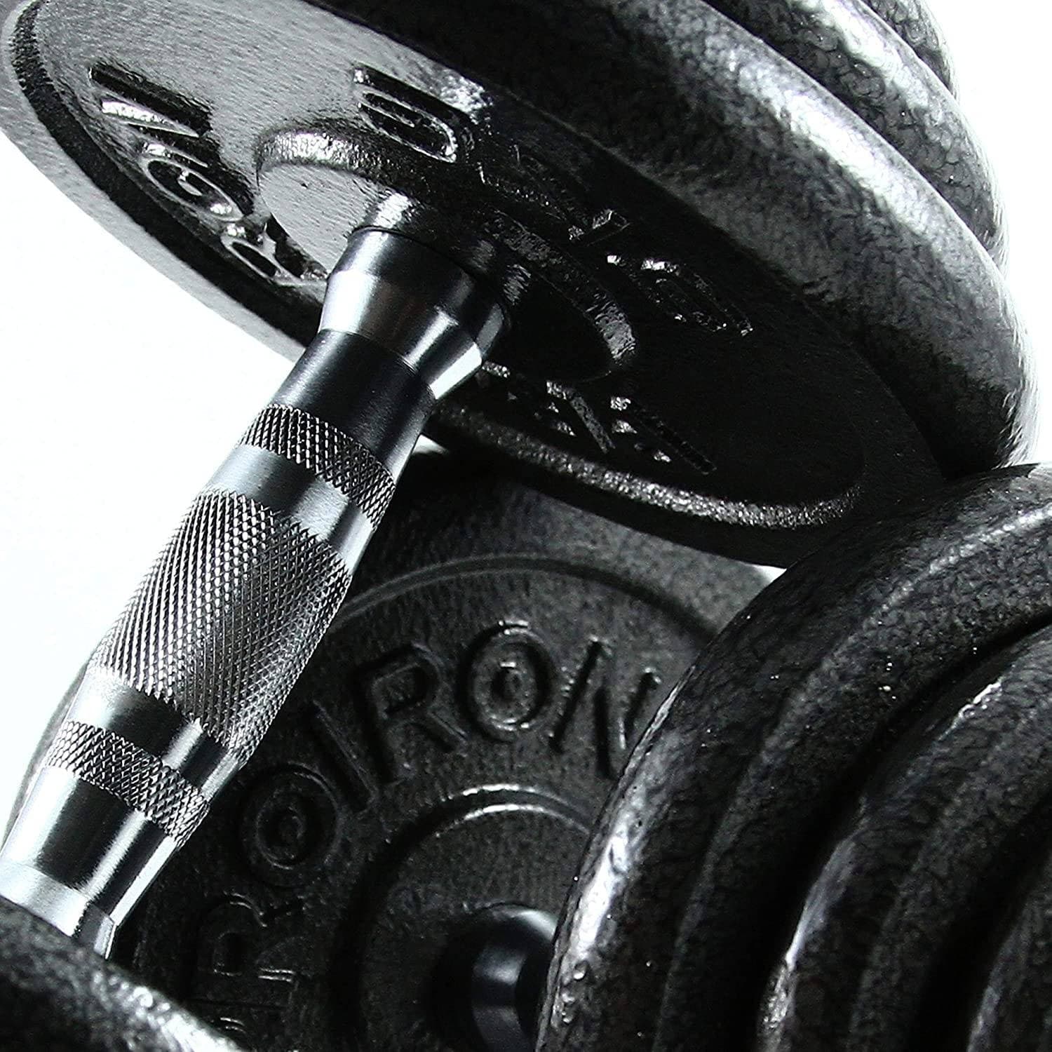 SET DI MANUBRI REGOLABILI DUMBBELL BILANCIERE 40 KG TOT REGOLABILE BODY BUILDING - 5