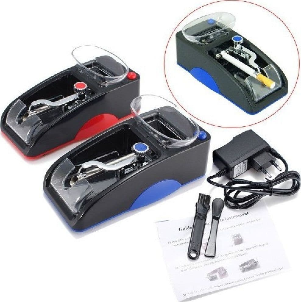 MACCHINA ELETTRICA PER SIGARETTE ROLLATORE AUTOMATICO RIEMPI TUBI SIGARETTA 005 - 4
