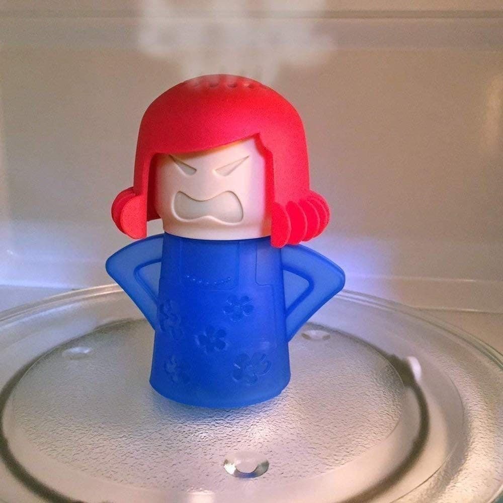 MAMMA ARRABBIATA PULISCI MICROONDE A VAPORE DISINFETTA DETERGE PULITORE FRIGO - 4