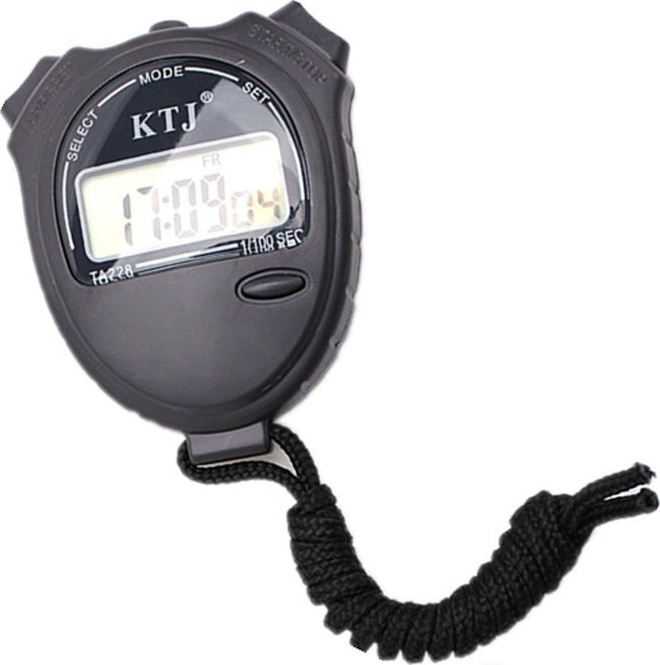 CRONOMETRO CRONOGRAFO DIGITALE CON DISPLAY LCD PRO SPORT FITNESS PALESTRA TA228 - 3