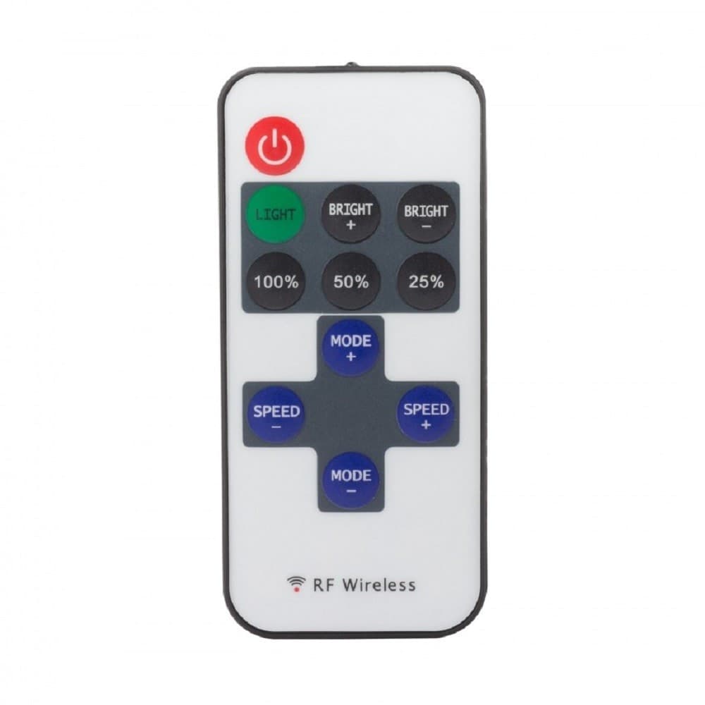 DIMMER + TELECOMANDO 12/24V RF WIRELESS CONTROLLER STRISCIA LED MONOCOLORE RF-01 - 3