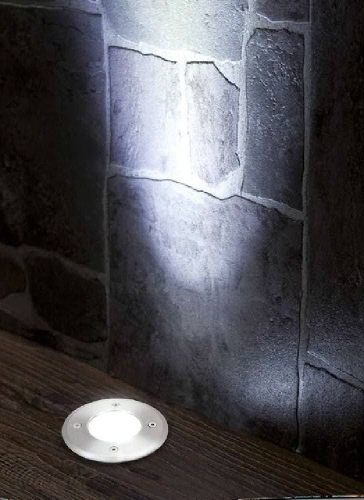 FARETTO INCASSO SEGNAPASSO LUCE GU10 CALPESTABILE ESTERNO GIARDINO LAMPADA ES13 - 5