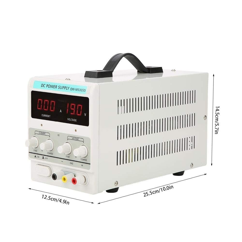 ALIMENTATORE DA LABORATORIO BANCO REGOLABILE STABILIZZATO TRASFORAMTORE 30V 5A - 9