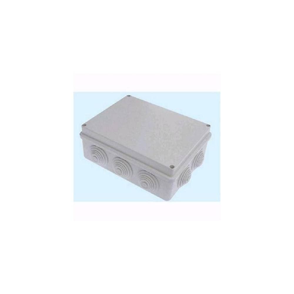 SCATOLA STAGNA DI DERIVAZIONE PASSACAVI COPERCHIO VITI 190X140X70MM IP55 - 6