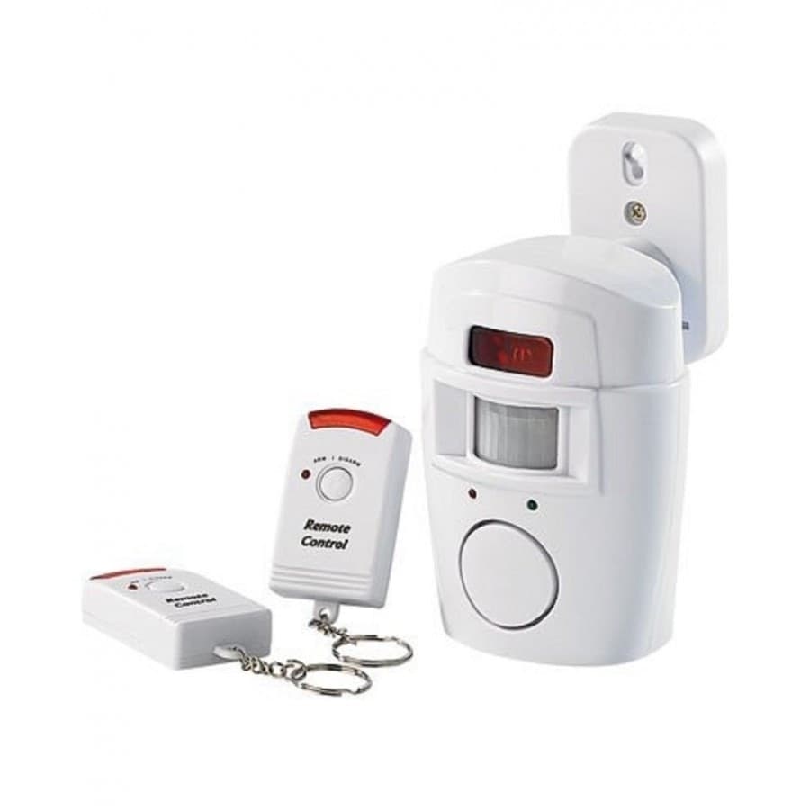 ALLARME ANTIFURTO CON SENSORE SIRENA 105 DB 2 TELECOMANDI CASA UFFICIO NEGOZIO - 2