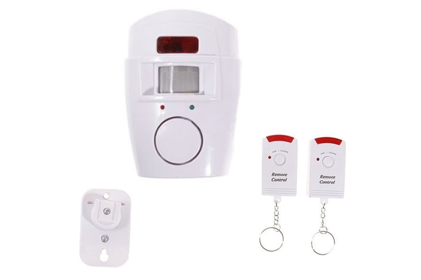 ALLARME ANTIFURTO CON SENSORE SIRENA 105 DB 2 TELECOMANDI CASA UFFICIO NEGOZIO - 6