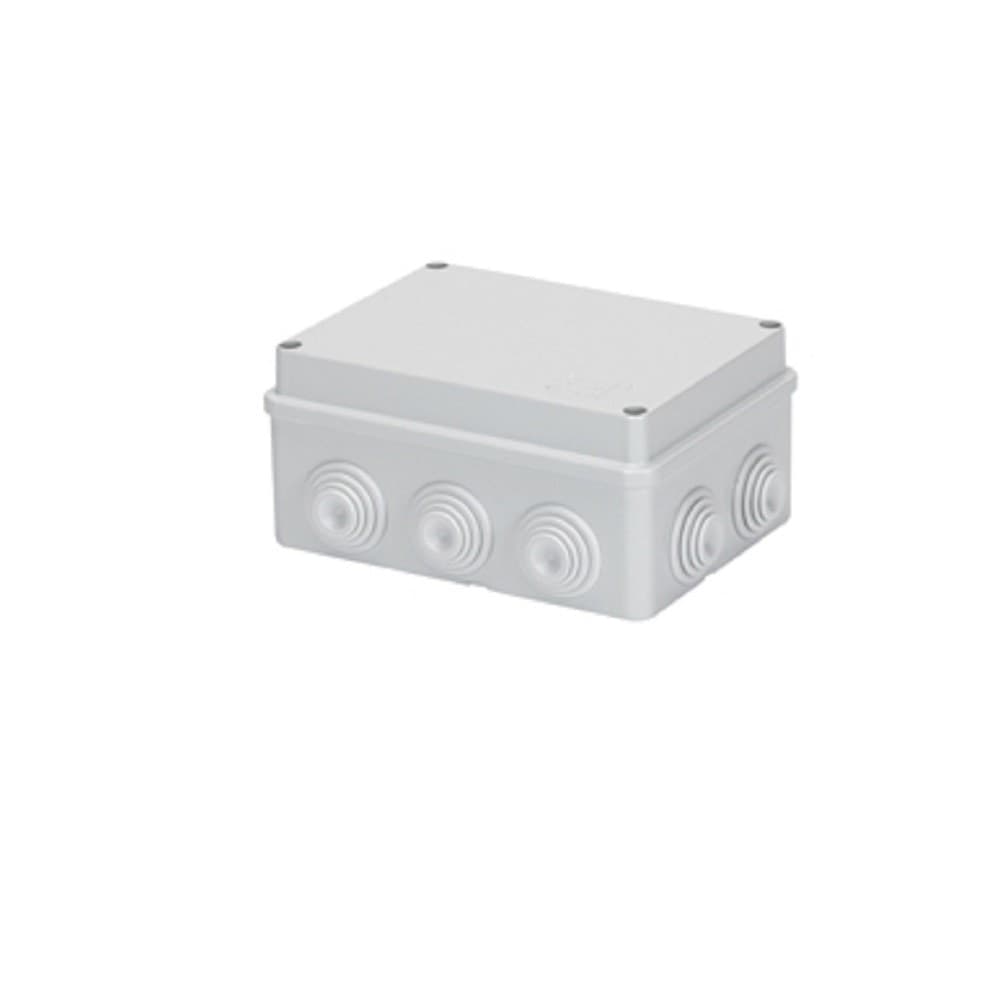 SCATOLA STAGNA DI DERIVAZIONE PASSACAVI COPERCHIO CON VITI 150X110X70MM IP55 - 2
