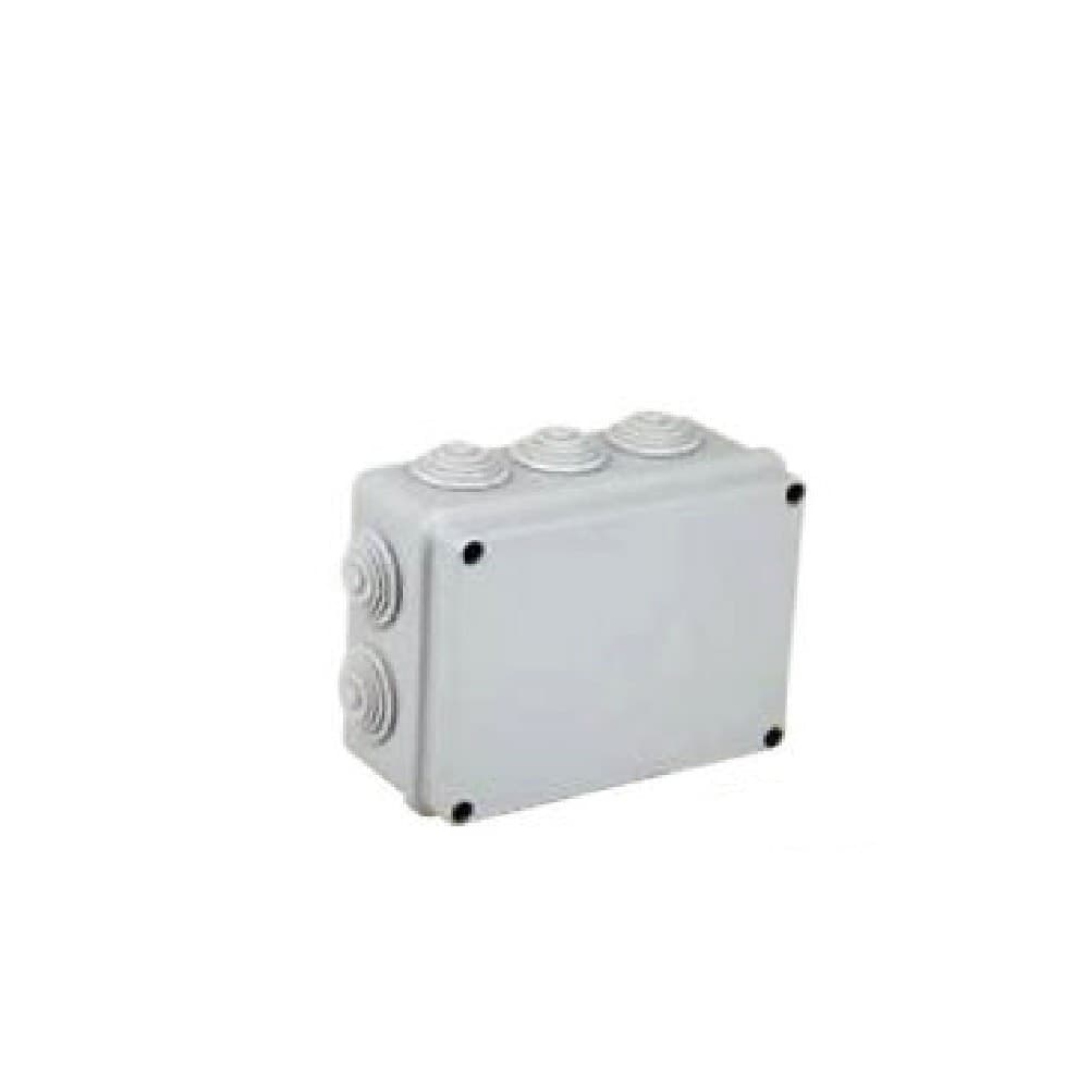 SCATOLA STAGNA DI DERIVAZIONE PASSACAVI COPERCHIO CON VITI 150X110X70MM IP55 - 3