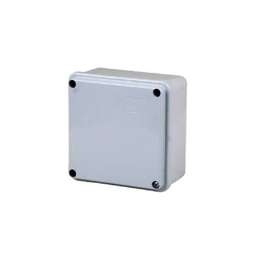 CASSETTA SCATOLE DERIVAZIONE STAGNE PARETI LISCE COPERCHIO VITI IP56 100X100X50MM - 2