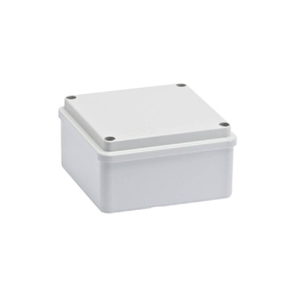 CASSETTA SCATOLE DERIVAZIONE STAGNE PARETI LISCE COPERCHIO VITI IP56 100X100X50MM - 3