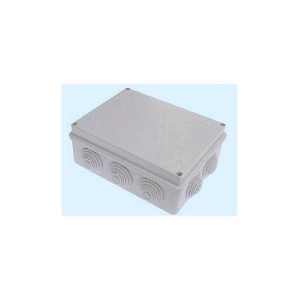 SCATOLA STAGNA DI DERIVAZIONE PASSACAVI COPERCHIO CON VITI 100X100X50MM IP55 - 2