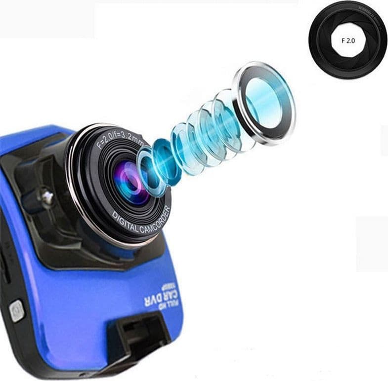 MINI DVR TELECAMERA VIDEOREGISTRATORE AUTO HD MONITOR LCD 2.4 VIDEO LED DASHCAM - 6