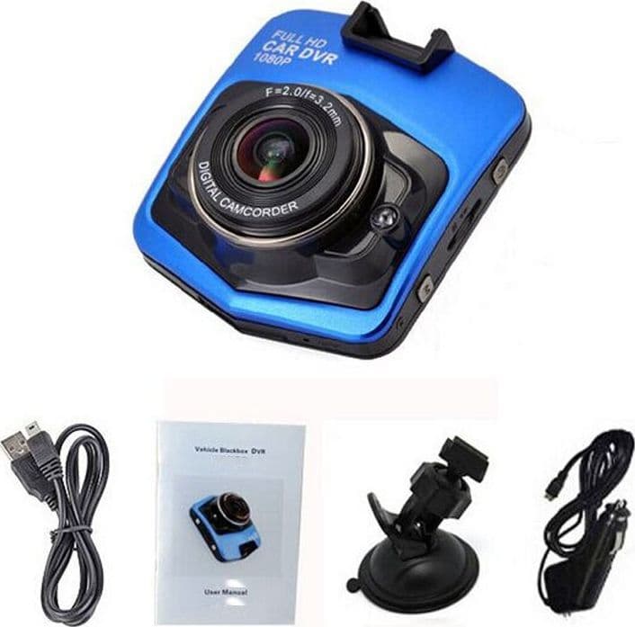 MINI DVR TELECAMERA VIDEOREGISTRATORE AUTO HD MONITOR LCD 2.4 VIDEO LED DASHCAM - 7