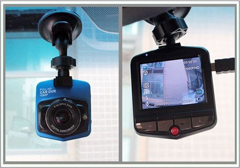 MINI DVR TELECAMERA VIDEOREGISTRATORE AUTO HD MONITOR LCD 2.4 VIDEO LED DASHCAM - 8