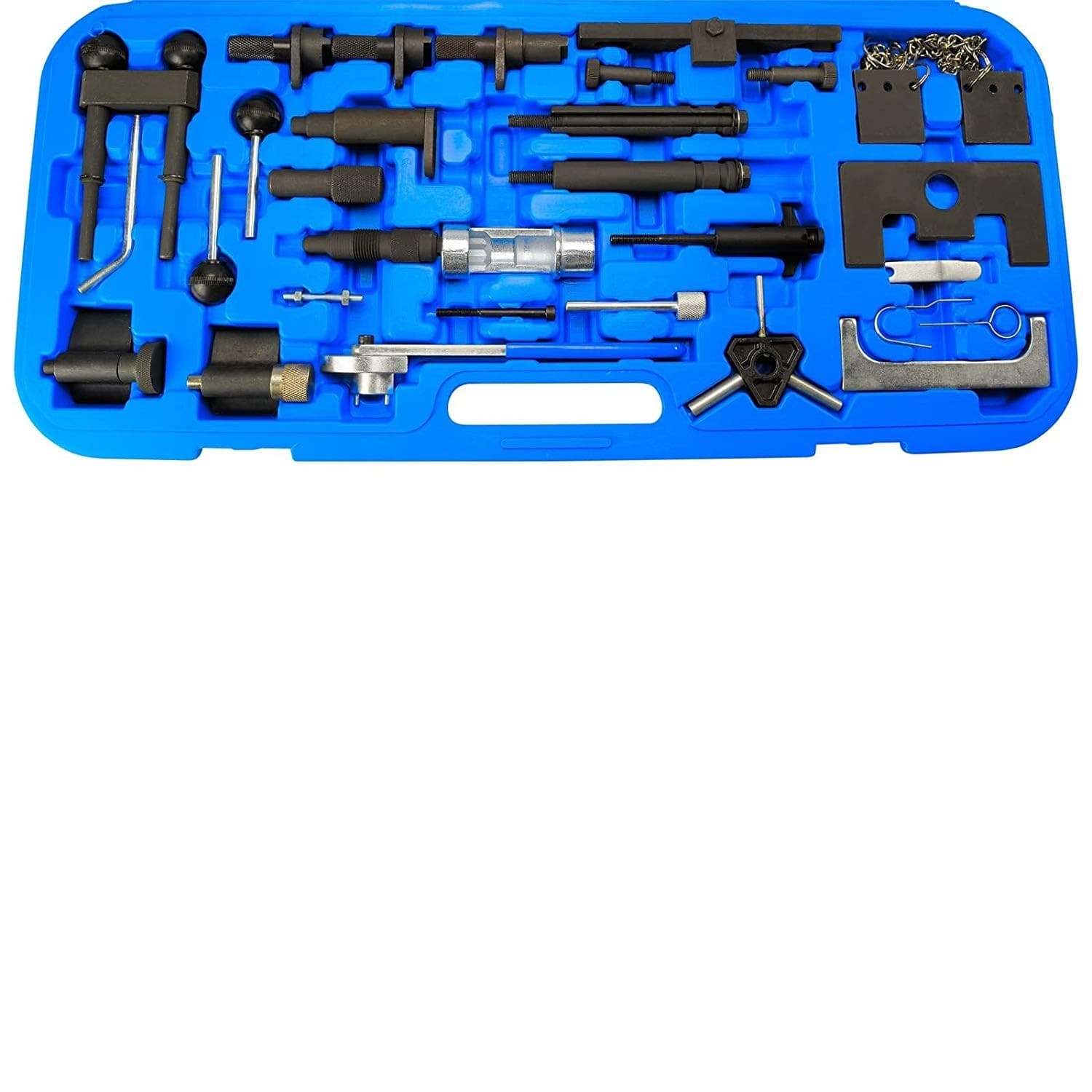 KIT MESSA IN FASE A PUNTO MOTORE BLOCCAGGIO ALBERO CAMME CINGHIA DENTATA VW - 4