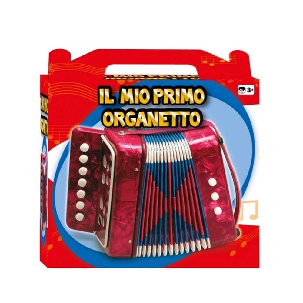 FISARMONICA IL MIO PRIMO ORGANETTO 3 BASSI STRUMENTI MUSICALI GIOCATTOLI BAMBINI - 2