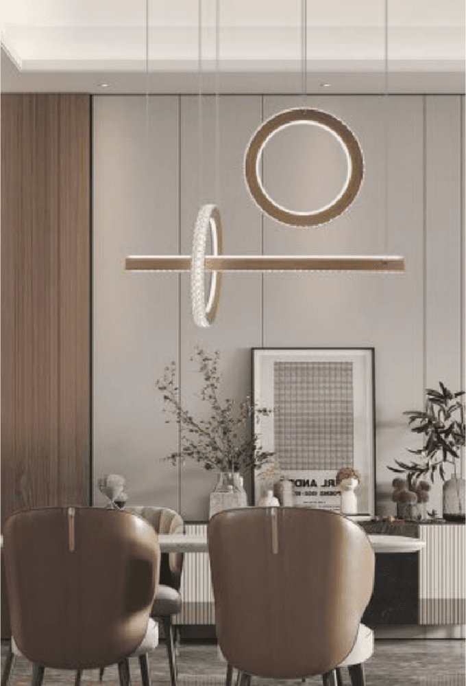 LAMPADARIO LED 80W A SOSPENSIONE LUCE 6500K 4000K EFFETTO CRISTALLO MODERNO LP-23 – Oro, Bianco Freddo – orologio