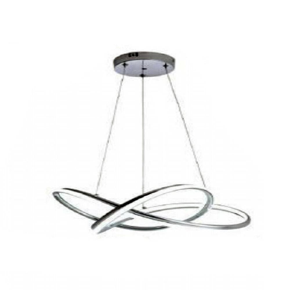 LAMPADARIO LED MODERNO INTRECCIATO SOSPENSIONE 60 W LUCE 4000K 6500K 3000K A50 - 6