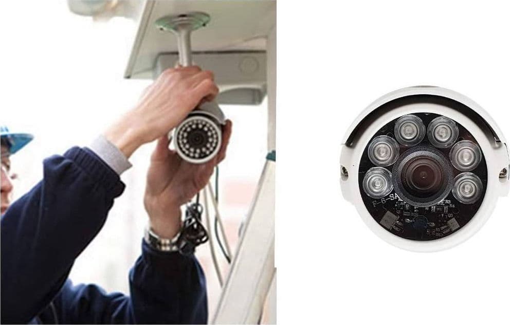 TELECAMERA VIDEOSORVEGLIANZA AHD 4 MP LED ARRAY COLOR CCD CAMERA DX-8805 - 3