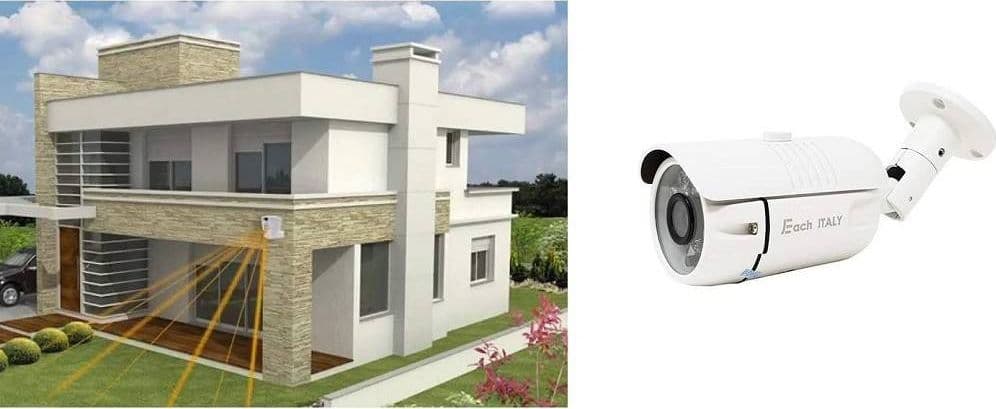 TELECAMERA VIDEOSORVEGLIANZA AHD 4 MP LED ARRAY COLOR CCD CAMERA DX-8805 - 6