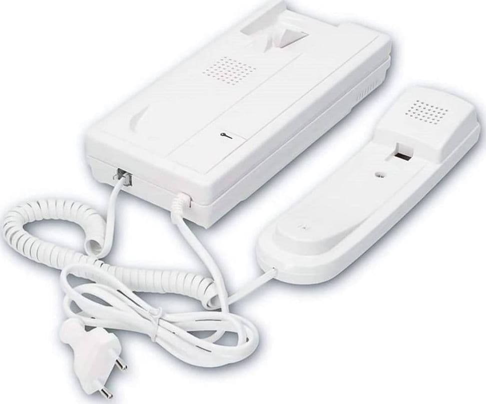 CITOFONO RL-209 INTERFONO A PARETE CON 2 CORNETTE CASA UFFICIO ABITAZIONE CW594 - 4