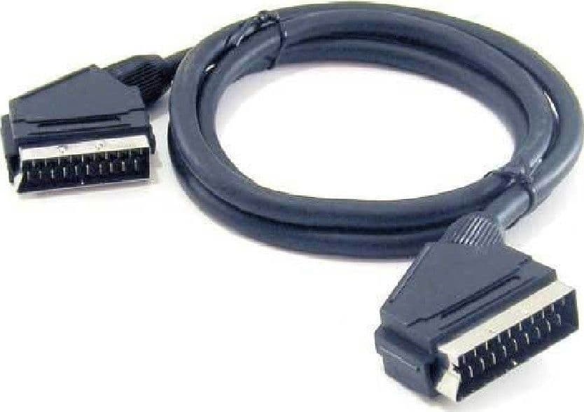 CAVO PROLUNGA PRESA SCART DA 1,5 METRI PER VIDEO AUDIO ADATTATORE TV 21 POLI PIN - 2
