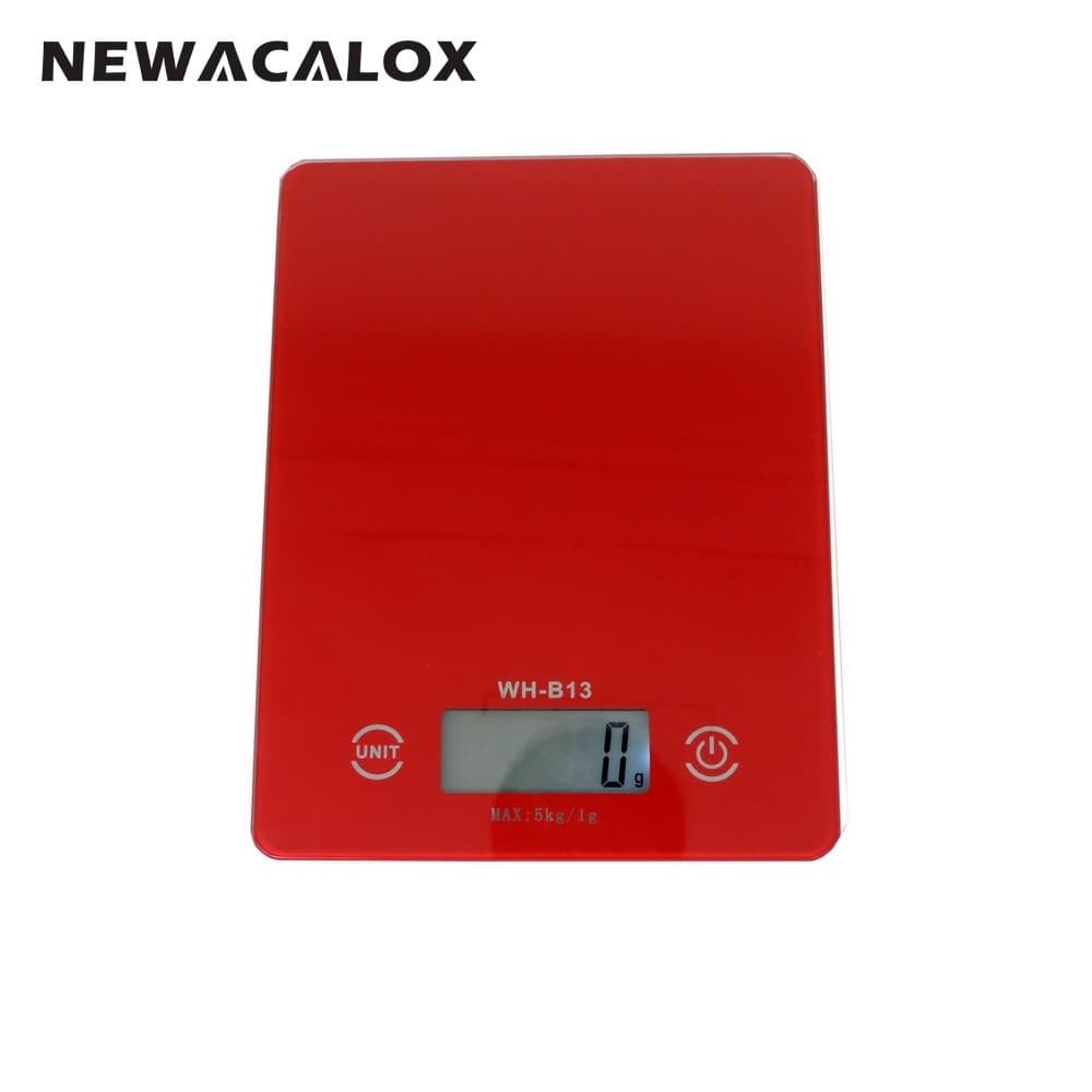 BILANCIA DIGITALE LCD PIATTO RIPIANO IN VETRO DA CUCINA 5KG DA1GR A 5KG TOUCH - 2
