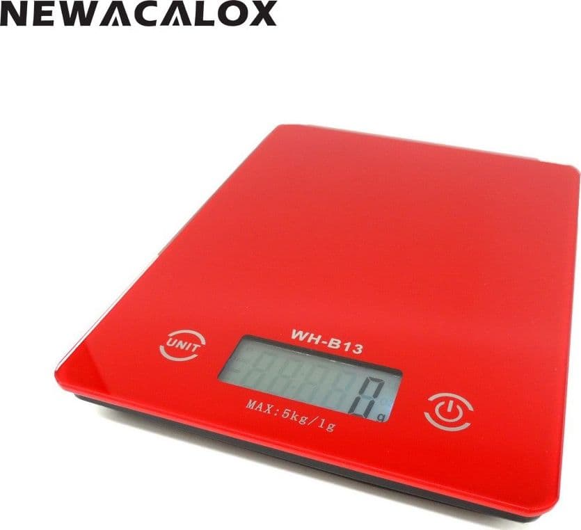 BILANCIA DIGITALE LCD PIATTO RIPIANO IN VETRO DA CUCINA 5KG DA1GR A 5KG TOUCH - 3