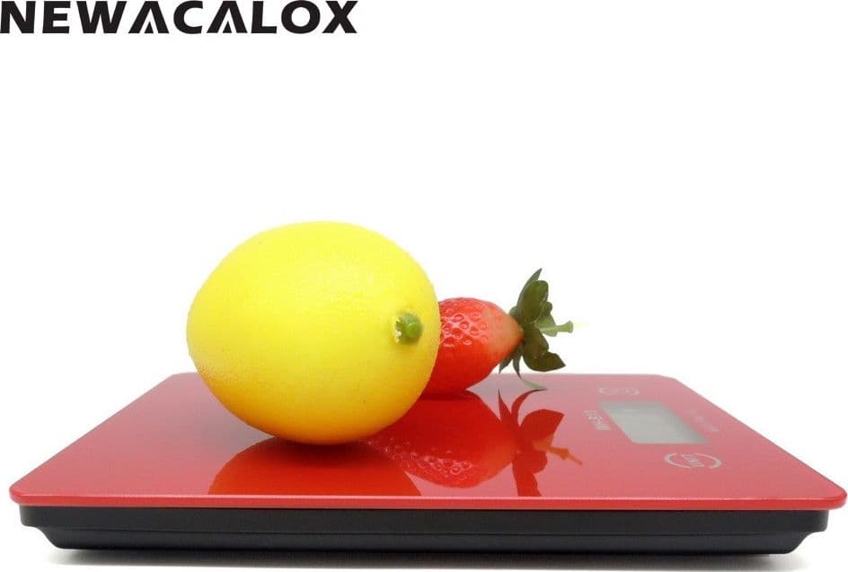 BILANCIA DIGITALE LCD PIATTO RIPIANO IN VETRO DA CUCINA 5KG DA1GR A 5KG TOUCH - 6