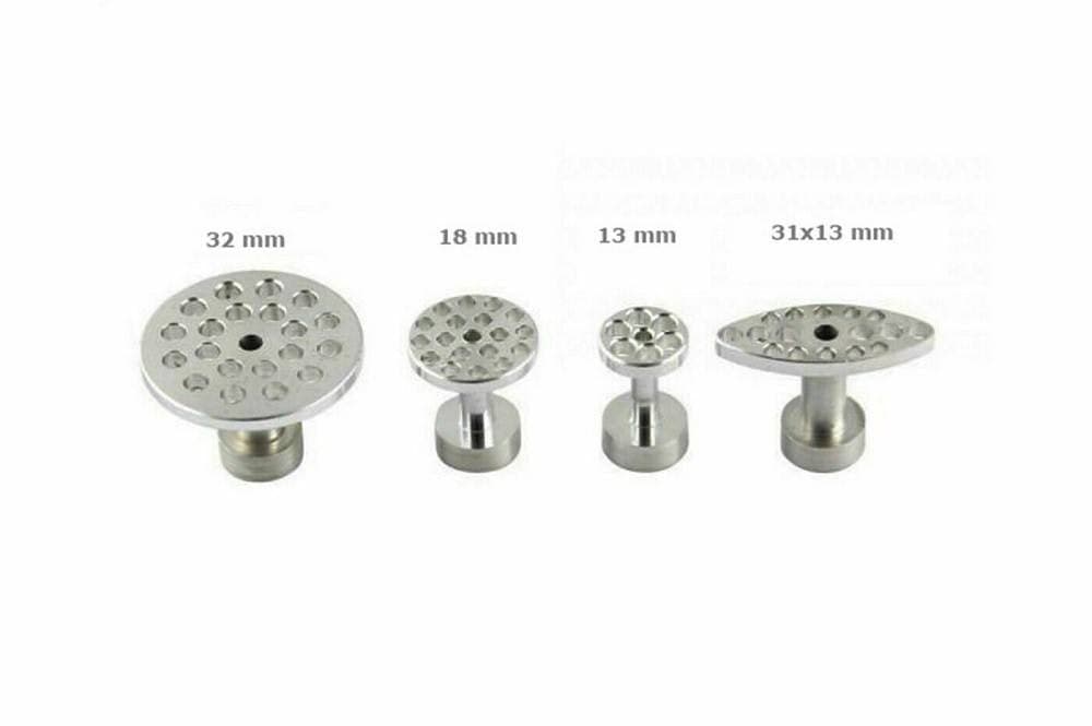 KIT 28 PZ RIPARAZIONE AMMACCATURE BOTTE AUTO TIRA BOLLE BOZZE SENZA VERNICIATURA - 5