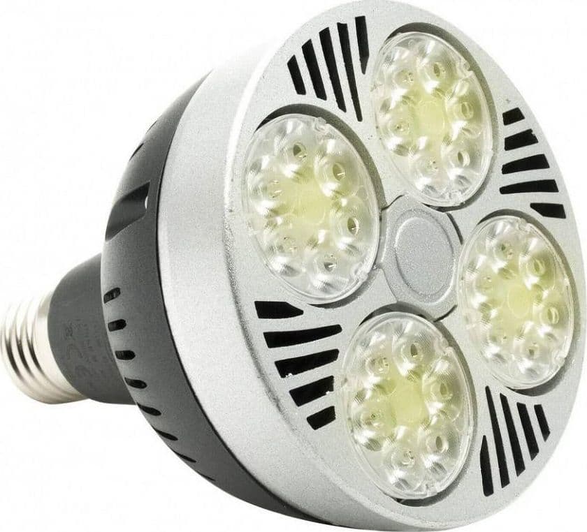 LAMPADINA LED PAR30 E27 35 W 24 LED FARETTO LUCE 3000K 4000K 6500K 3500LM P30-1 - 4