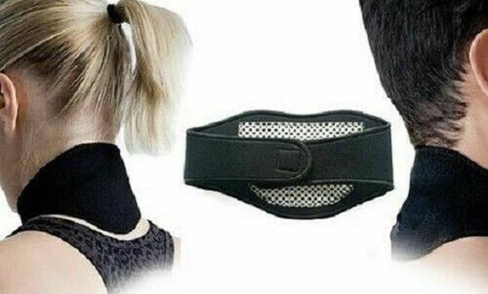 FASCIA RISCALDANTE MAGNETICA PER IL COLLO SALUTE BELLEZZA SPORT MAGNETOTERAPIA