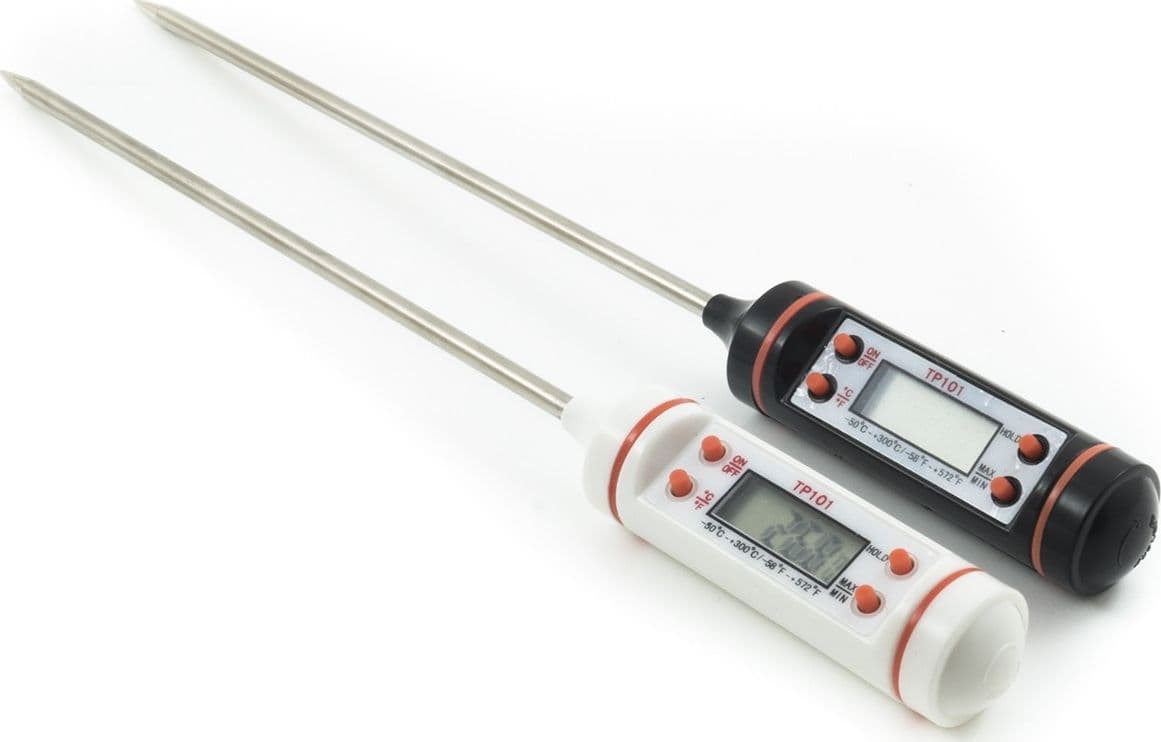 TERMOMETRO DA CUCINA DIGITALE CON LETTURA ISTANTANEA DISPLAY LCD SONDA LUNGA - 2