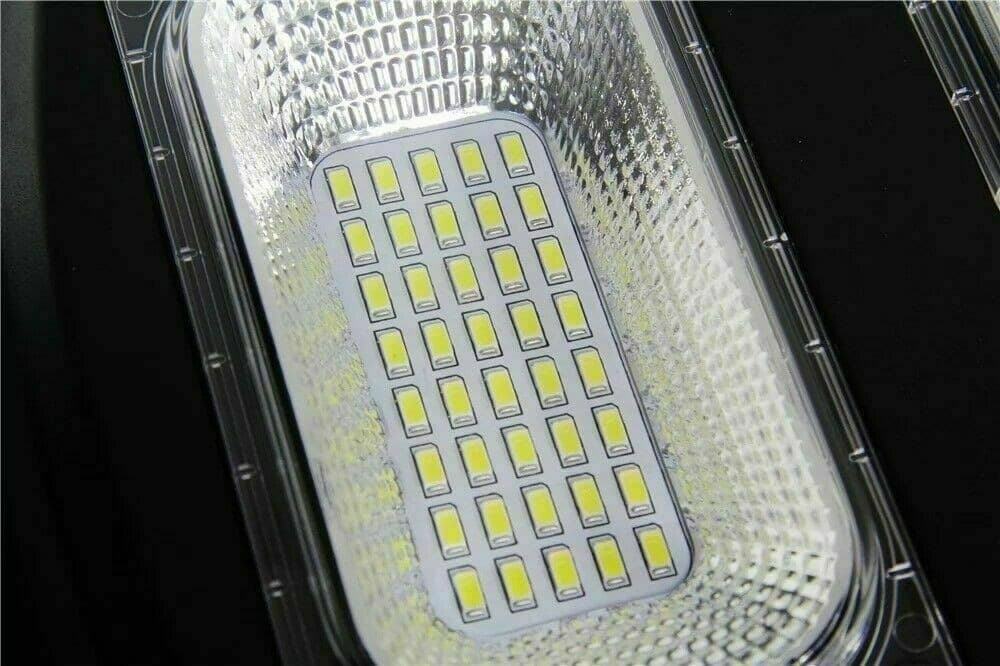 LAMPIONE STRADALE 120LED 120W PANNELLO FOTOVOLTAICO ENERGIA SOLARE ESTERNO IP65 - 3